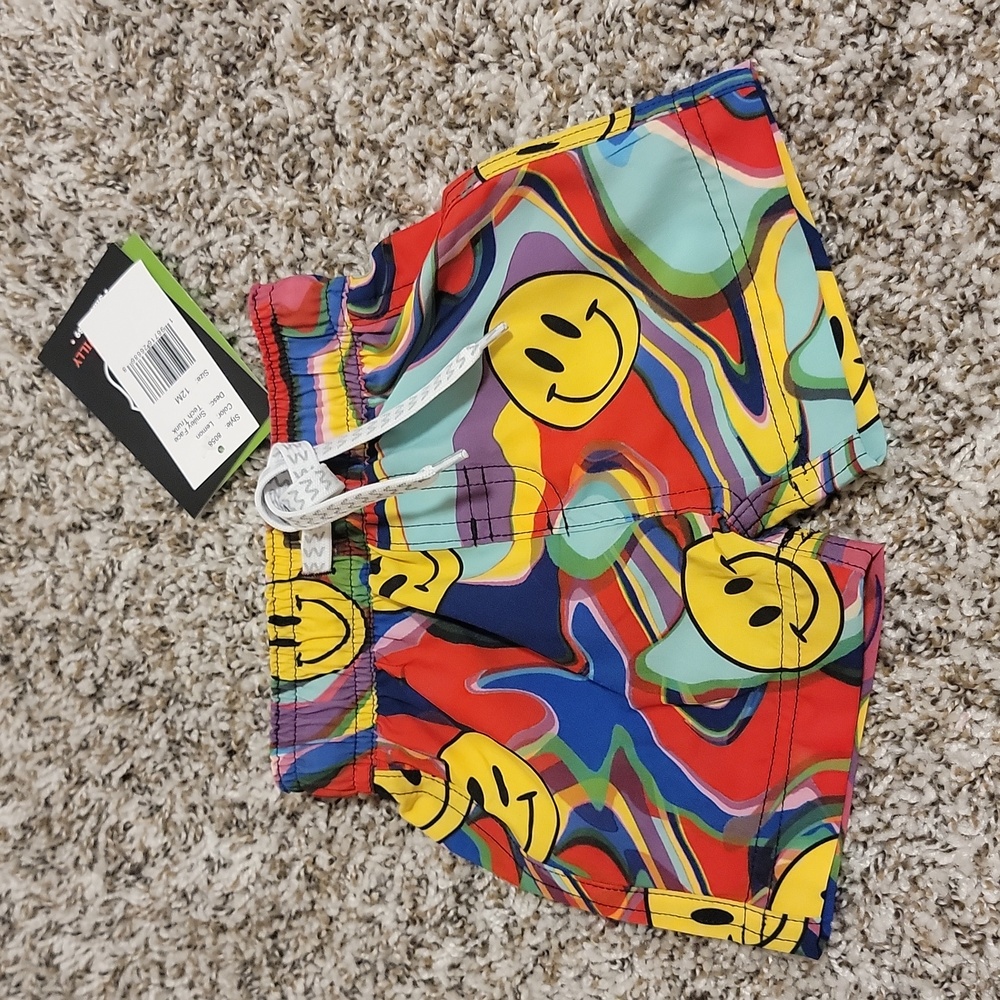 WES AND WILLY BOYS SWIM TRUNK